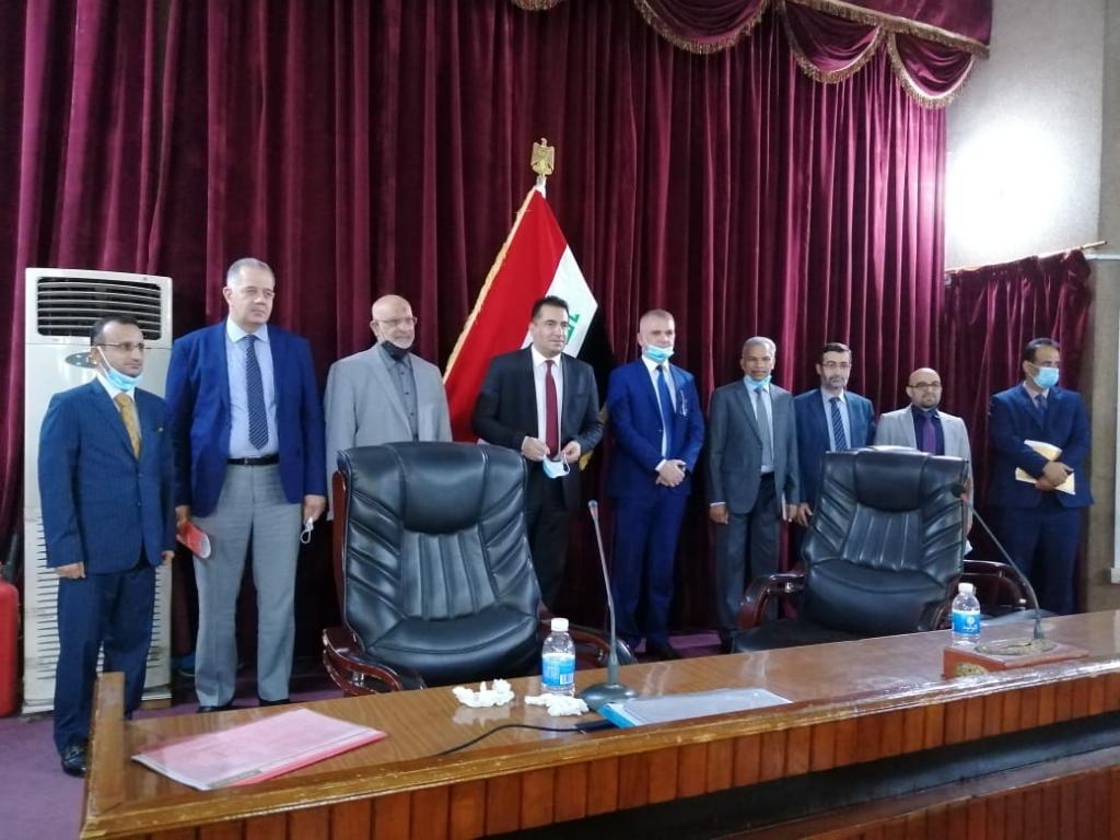 لقاء رؤساء الجامعات الاهلية وعمداء الكليات بمعالي وزير التعليم العالي والبحث العلمي ولقاء مجلس التعليم الاهلي 