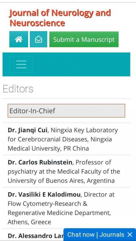 اختيار ا.م.د.علي سلطان الرفاعي عضوا في اللجنة المشرفة على البحوث المنشورة في مجلة العلوم العصبية وعلم الاعصاب