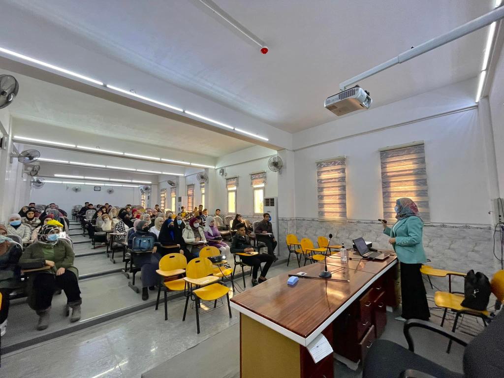 مباشرة طلبة المرحلة الأولى في قسم تقنيات المختبرات الطبية بالدوام الرسمي