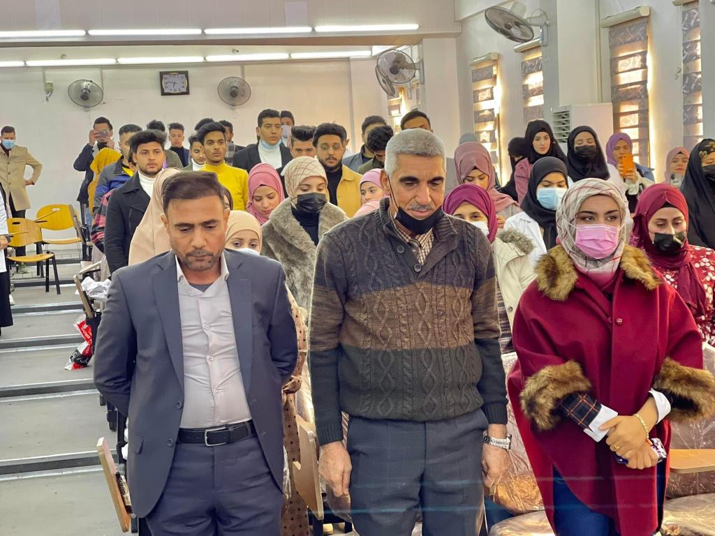 كلية التقنيات الطبية و الصحة قسم المختبرات الطبية تقيم حفلاً لاستقبال طلبة المرحلة الاولى