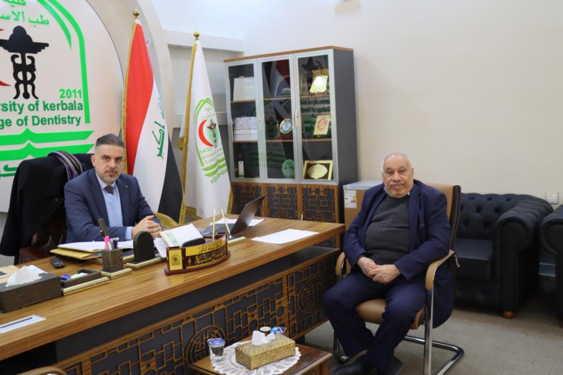 توأمة وتعاون بين جامعة كربلاء وجامعة اهل البيت عليهم السلام