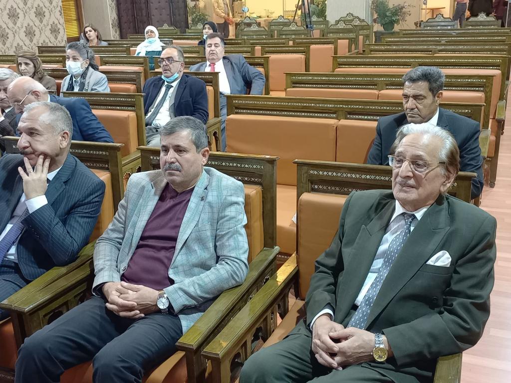 جامعة اهل البيت عليهم السلام تشارك في تابين شيخ المترجمين العراقيين الأستاذ كاظم سعد الدين