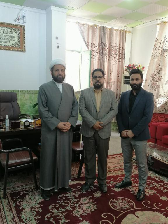 عمادة كلية العلوم الاسلامية  تستقبل وفدا من مركز كربلاء للدراسات  والبحوث