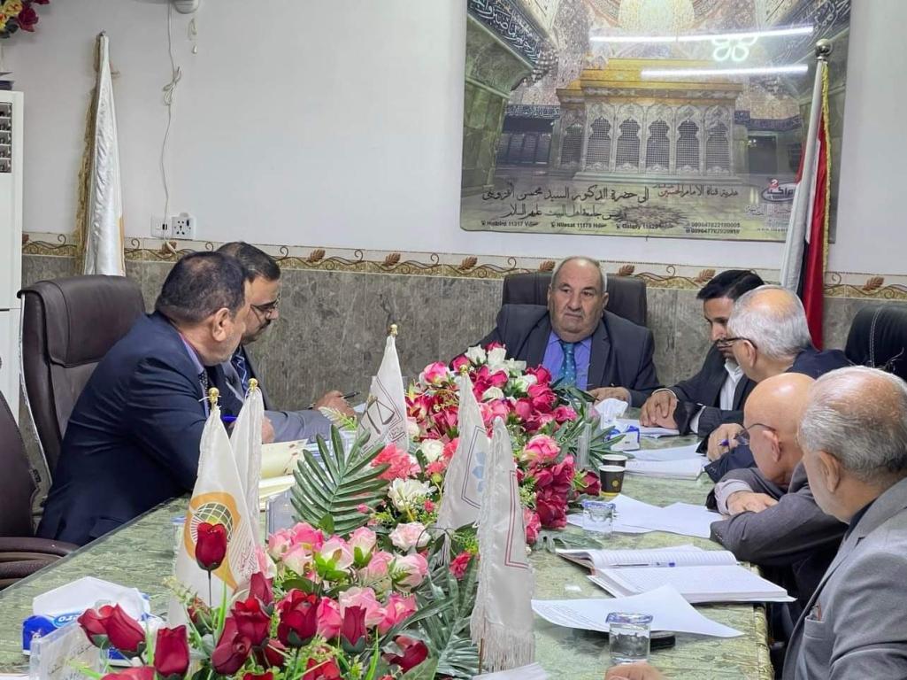 مساعد رئيس الجامعة يلتقي القيادات العلمية في الكليات 