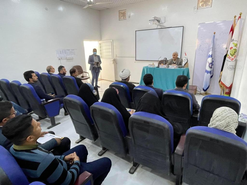 ندوة علمية حوارية بعنوان أثر فتاوى الجهاد في تصحيح مسار الواقع السياسي 