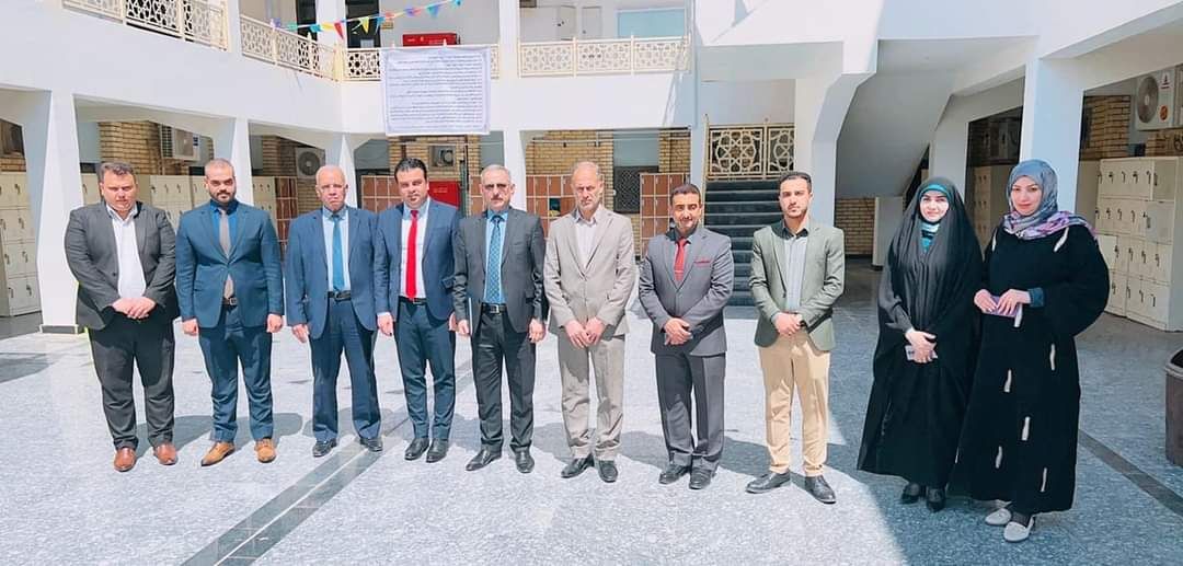 السيد عميد كلية القانون يُلقي محاضرة في جامعة وارث الأنبياء