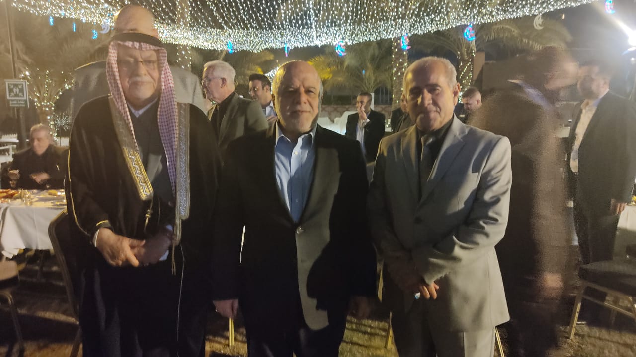 مائدة إفطار المقامة على شرف الدكتور العبادي 