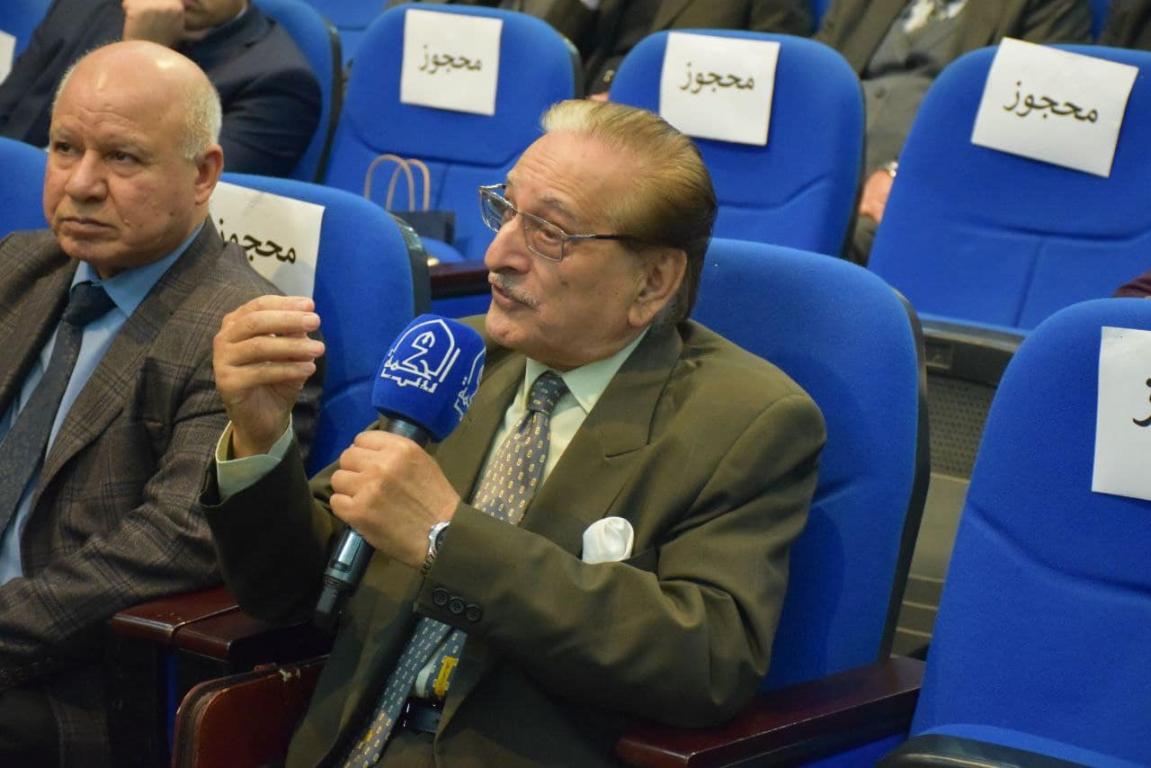 مشاركة جامعة اهل البيت في المؤتمر العلمي الموسوم  ب " علم اللغة بين الاعلام التقليدي والاعلام الرقمي 