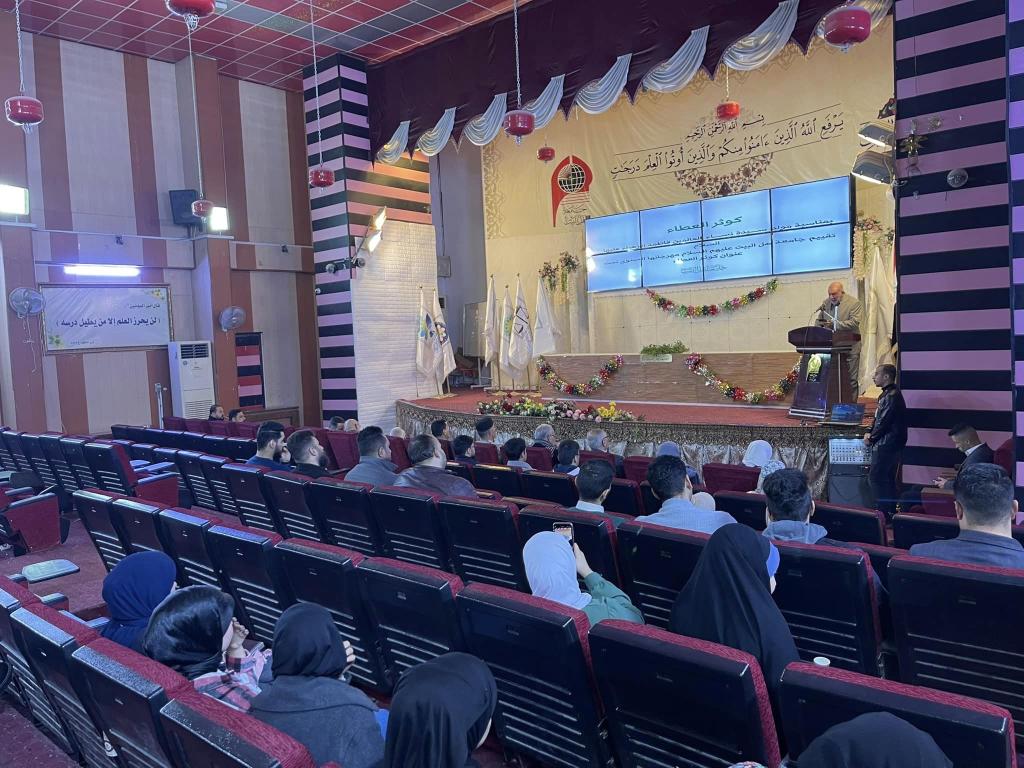 جامعة اهل البيت عليهم السلام تقيم مهرجانها السنوي الخاص بذكرى ولادة السيدة فاطمة الزهراء عليها السلام 