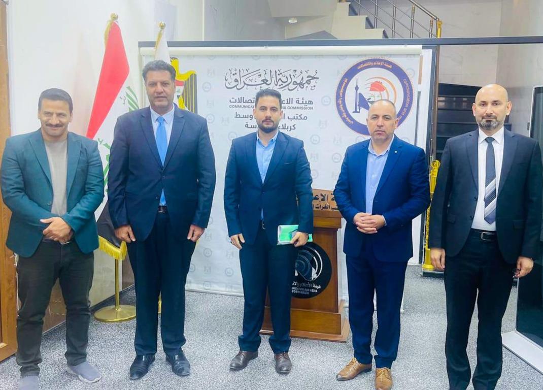 تمهيداً لبث أثيرٍ جديد..رئاسة قسم الصحافة تزور هيأة الإعلام والإتصال بالفرات الأوسط