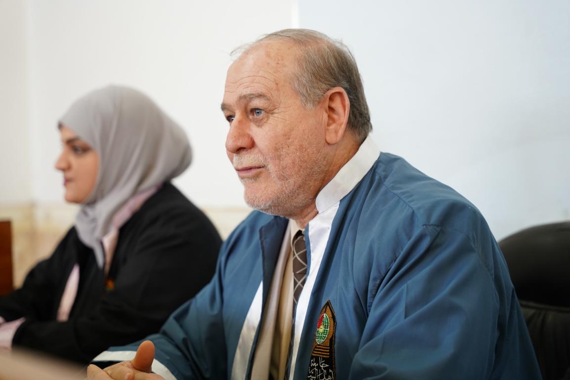 تغطية للمحكمة الافتراضية في كلية القانون لجامعة اهل البيت عليهم السلام