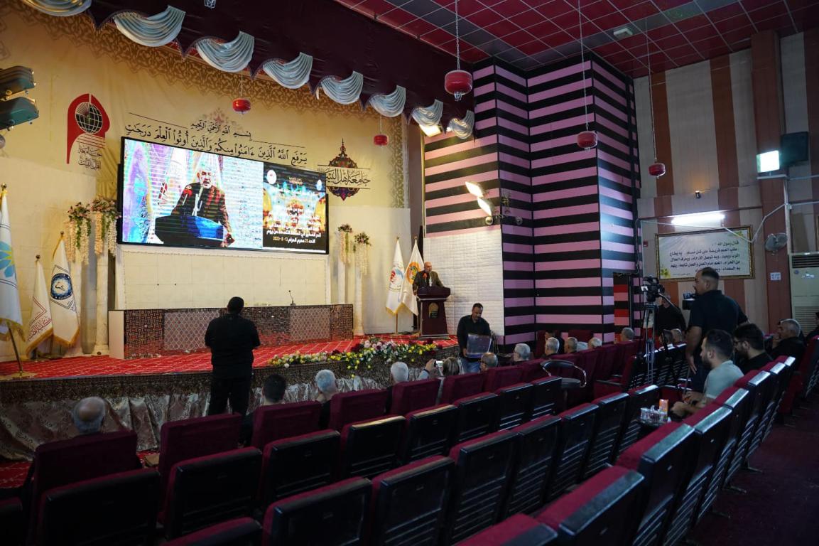 المهرجان الحسيني الثامن عشر لتخليد واقعة الطف الاليمة والمبادئ التي جاء بها واستشهد من اجلها الامام الحسين عليه السلام