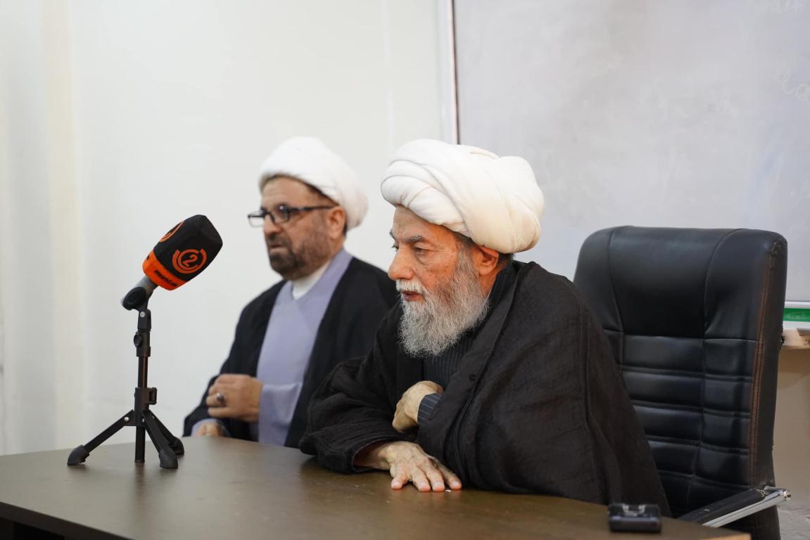 محاضرة اية الله الشيخ الكرباسي عنوان (كسب العلم والمعرفة من خلال تقوية الارادة وتعلم الاسس أولا)