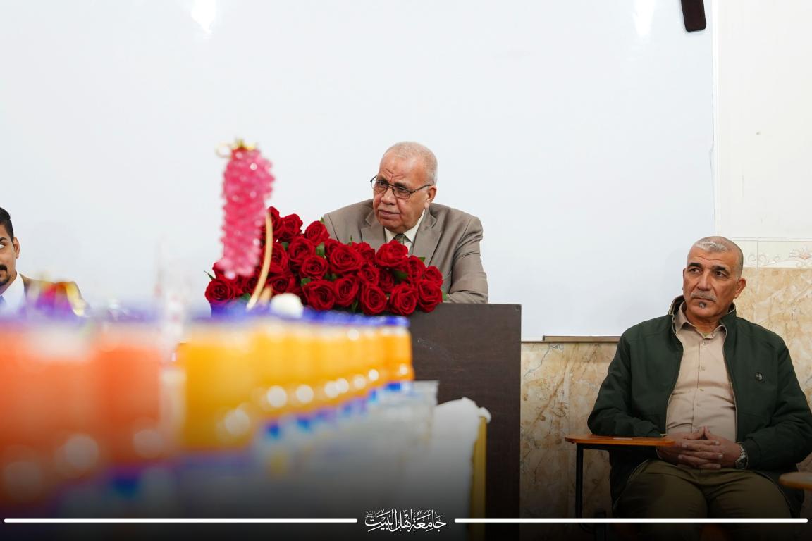 استقبال طلبة المرحلة الاولى في كلية القانون 