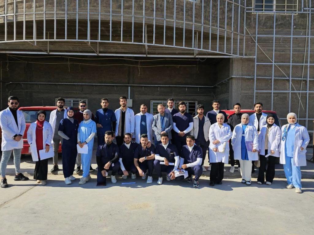 سفرة علمية لمصرف الدم الرئيسي في محافظة كربلاء