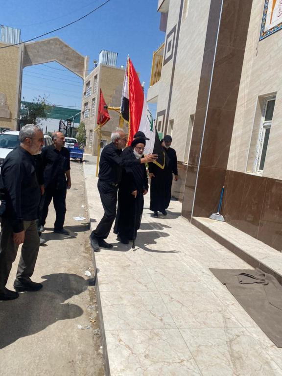 زيارات الشخصيات لموكب جامعة اهل البيت الخدمي للزائرين